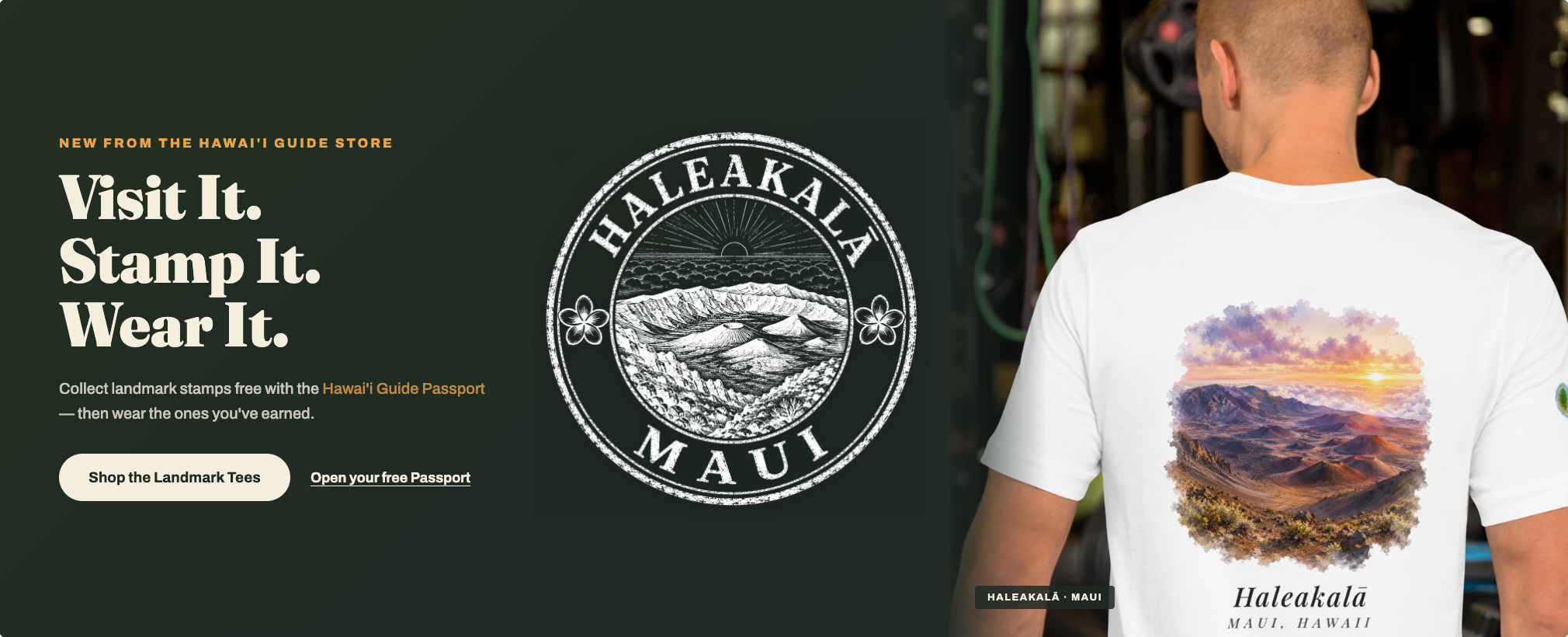 Visit Haleakalā, collect its Hawaiʻi Passport stamp, and wear the landmark T-shirt