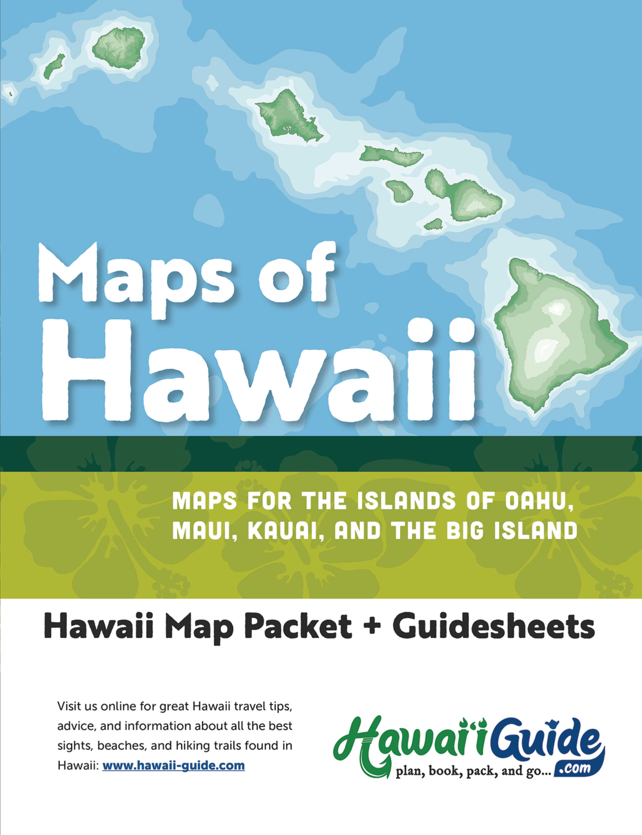 Maps of Hawaii 2026 — Hawaii Map Packet + Guidesheets